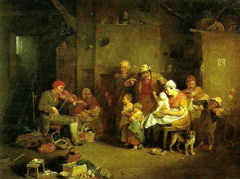 Sir David Wilkie the blind fiddler